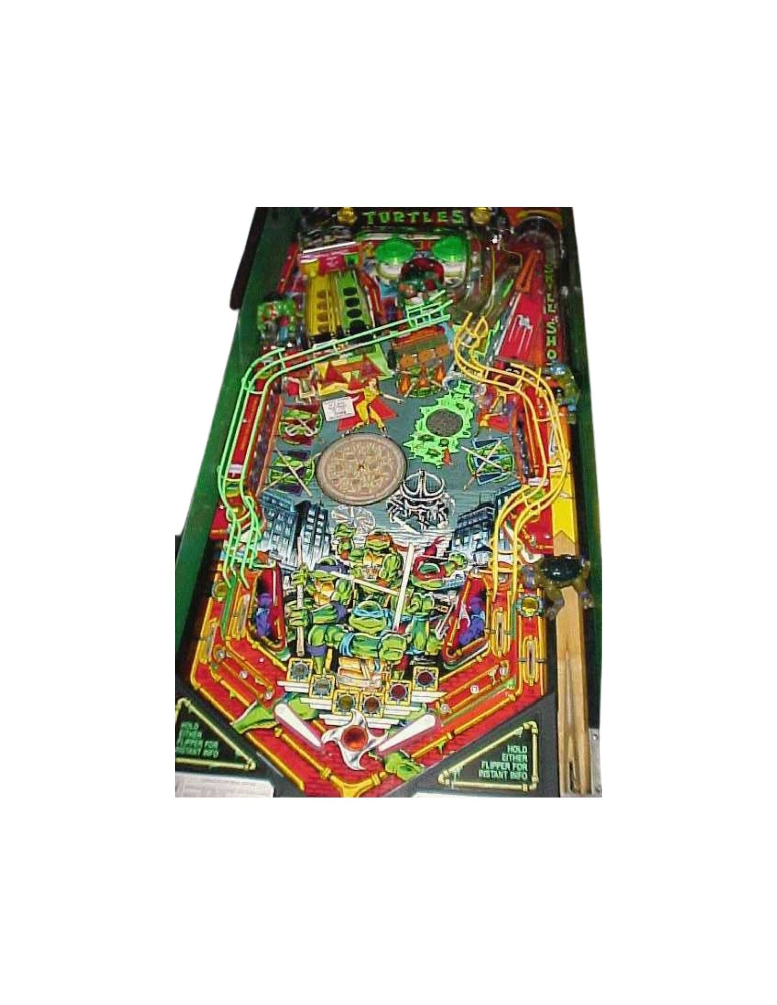 Data East Bar and Game Room Pinball Teenage Mutant Ninja